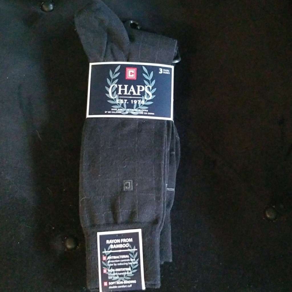 Chaps. Socks